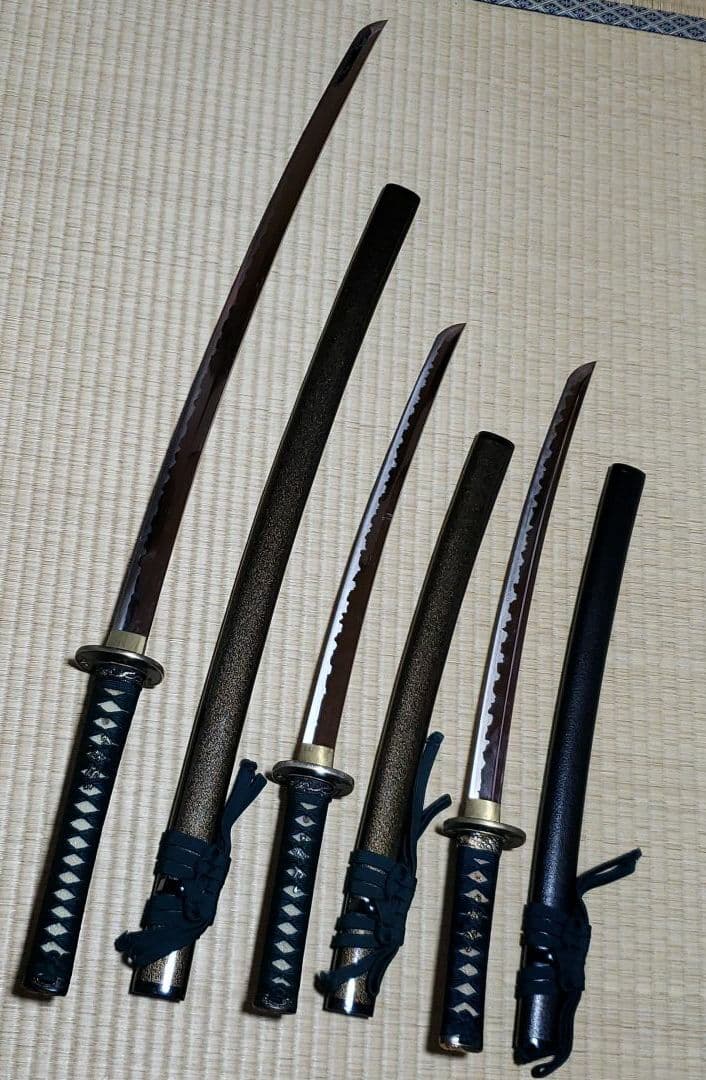 模造刀　三本セット