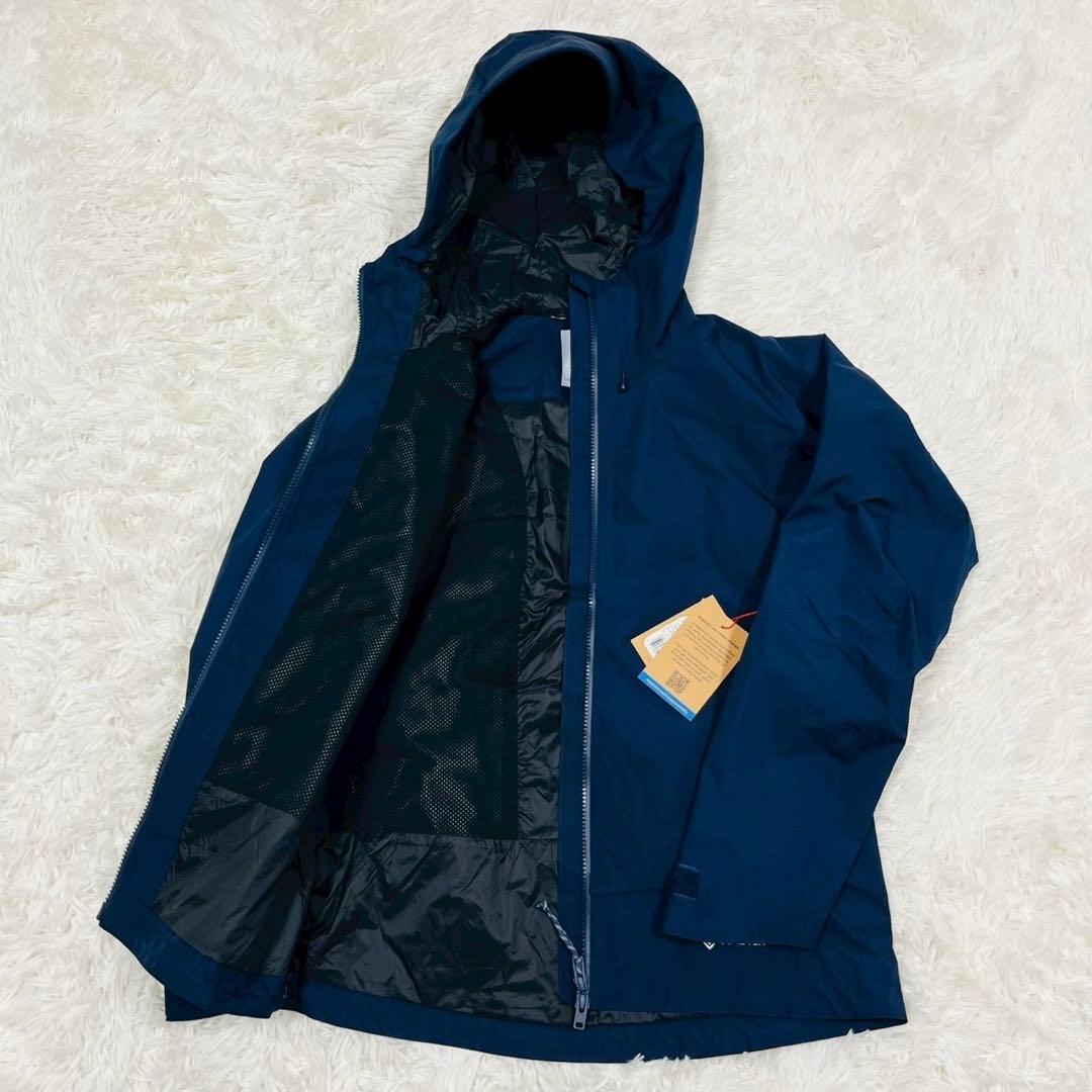 MAMMUT アヤコプロ2.0ハードシェルフーデット L レディース ネイビー