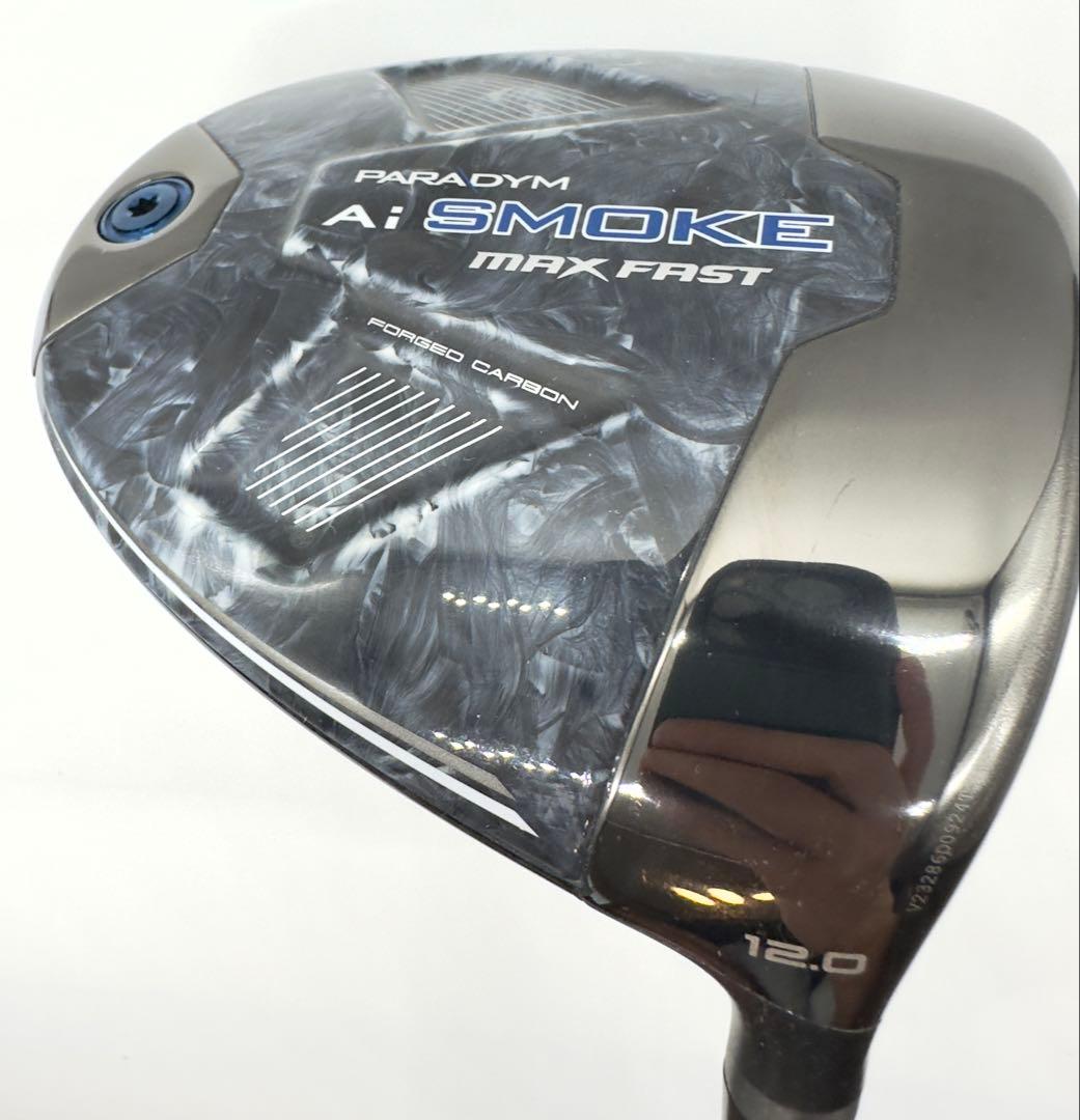新古品／キャロウェイ｜パラダイムAiスモークマックスファスト1Wドライバー12度