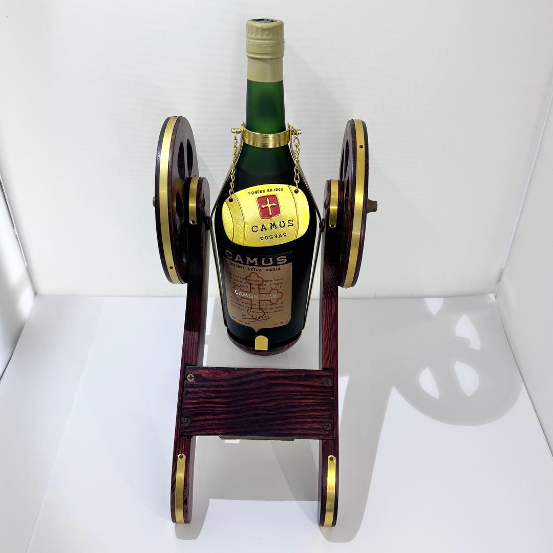 カミュ コニャック ナポレオン エクストラ ブランデー 木製砲台付き 740ml