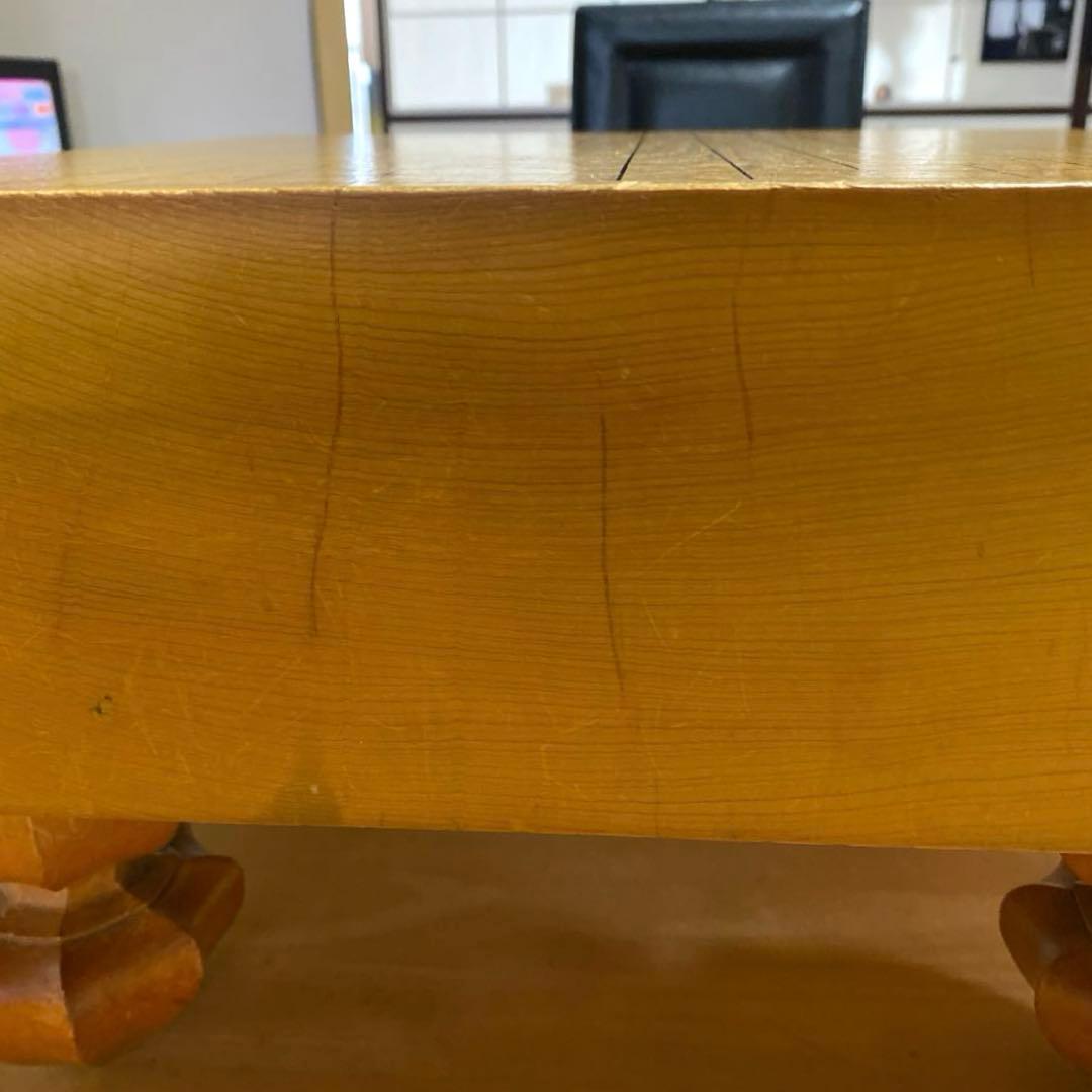 高級囲碁盤 囲碁盤 本蛤碁石 那智黒石 碁笥 へそ有り 蓋付き セット