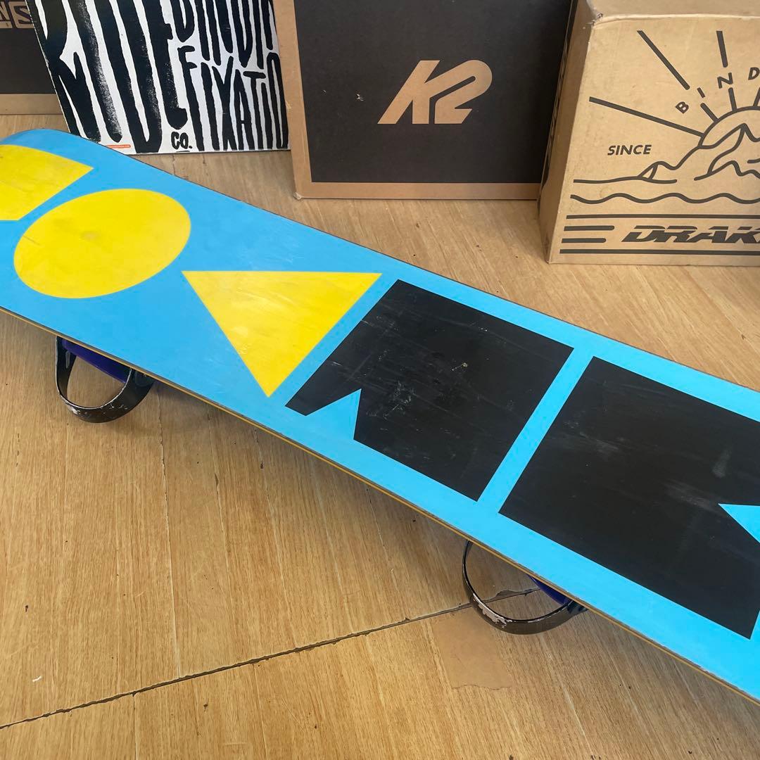 BURTON×ZUMA　バートン　マクモリス愛用スノーボード　バインディング付