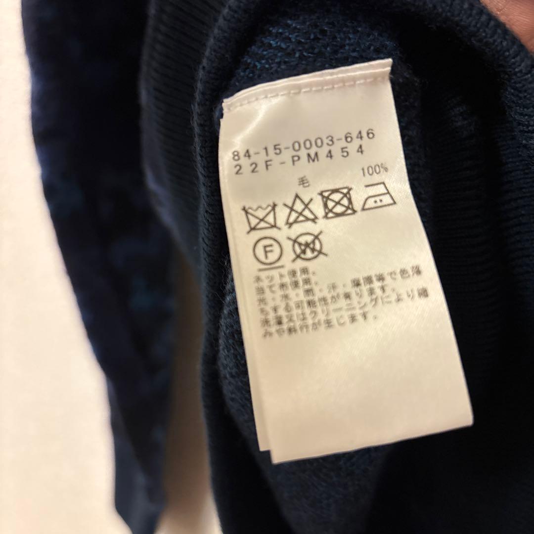 ビームスゴルフ　パープルレーベル　ニット　サイズL