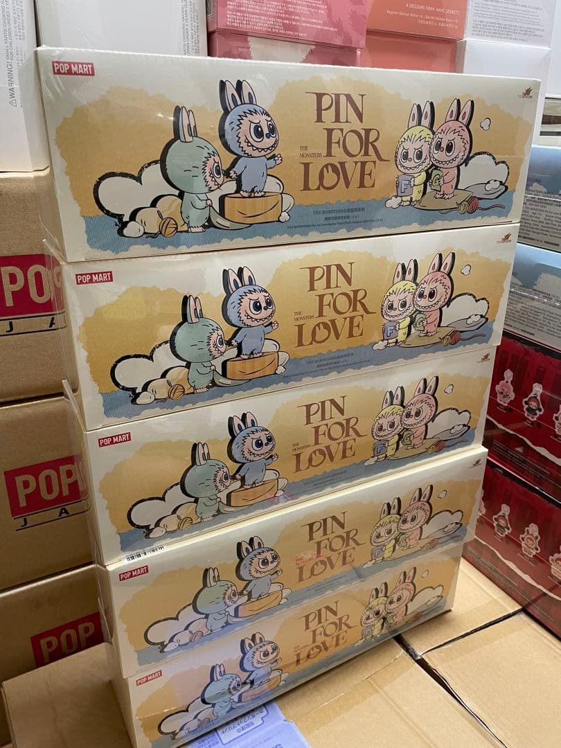 ピン フォー ラブ シリーズ ぬいぐるみ ペンダント A-M