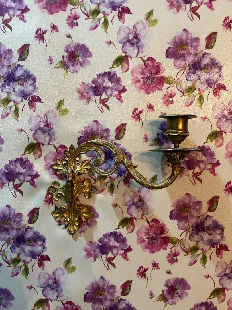 早い者勝ち価格♪　アンティーク　ウォールキャンドルホルダー　キャンドルホルダー