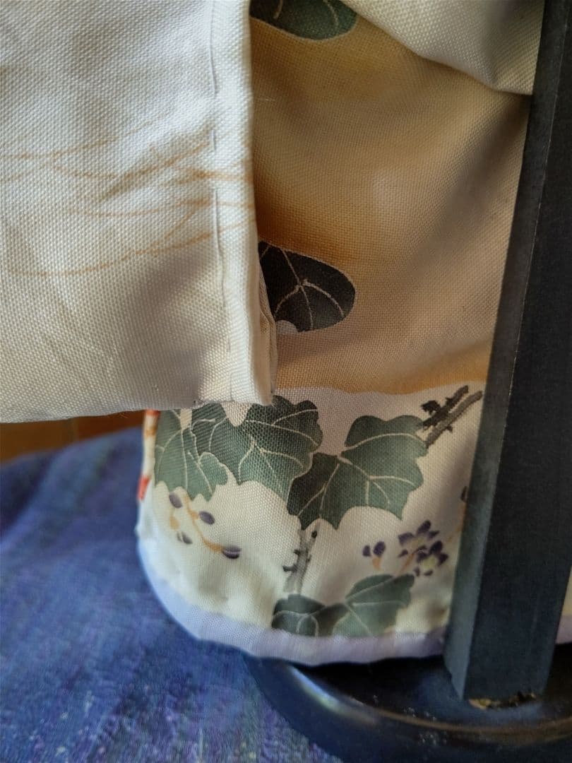 市松人形 銘はありませんが光龍斎です 昭和初期 大正の手描友禅 髪張り替え済み