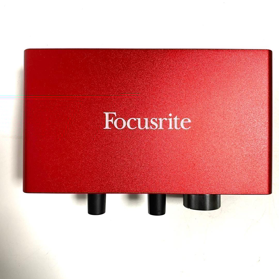 DTM・DAW focusrite Scarlett solo Gen3