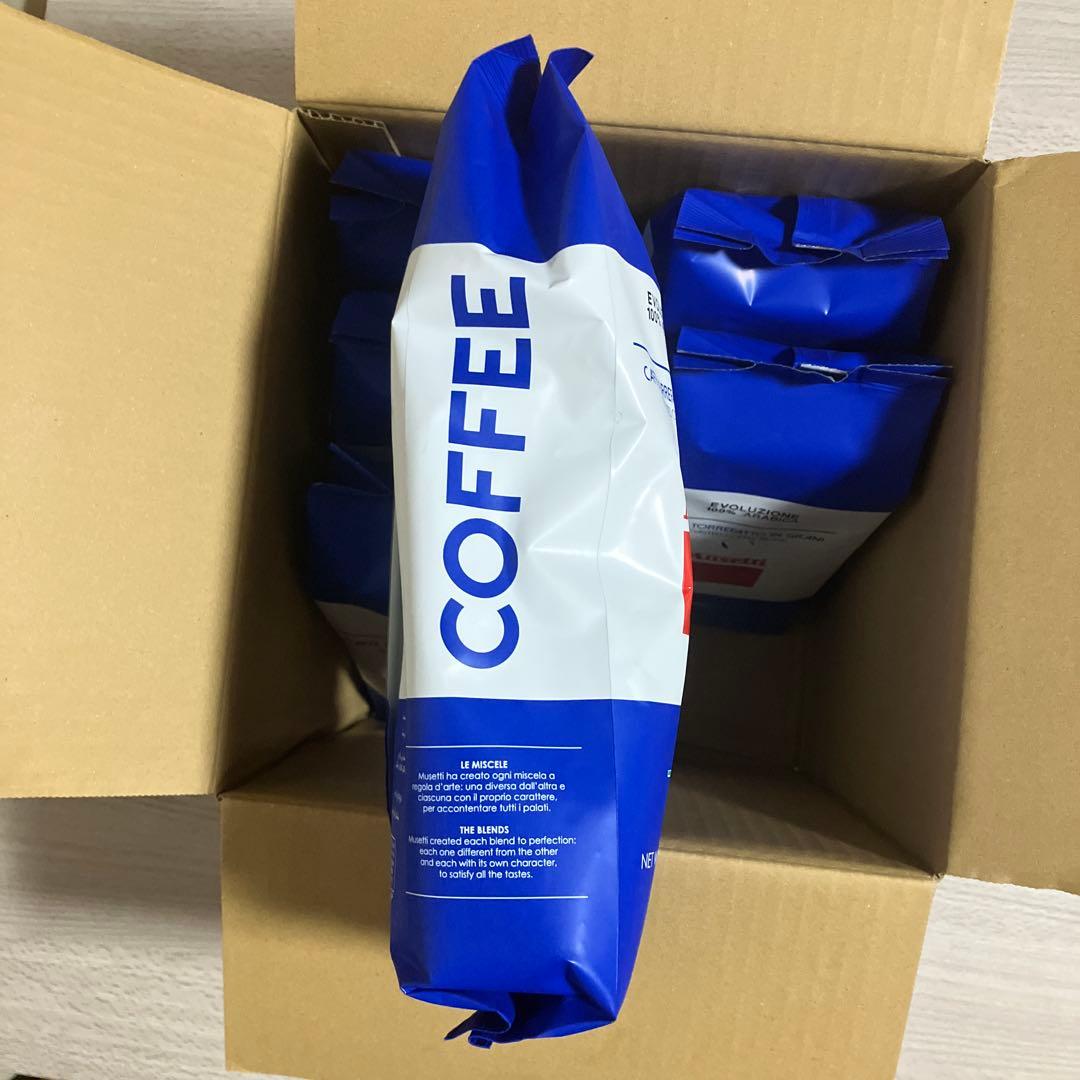 Musetti 100%アラビカ コーヒー豆 500g 6袋入り