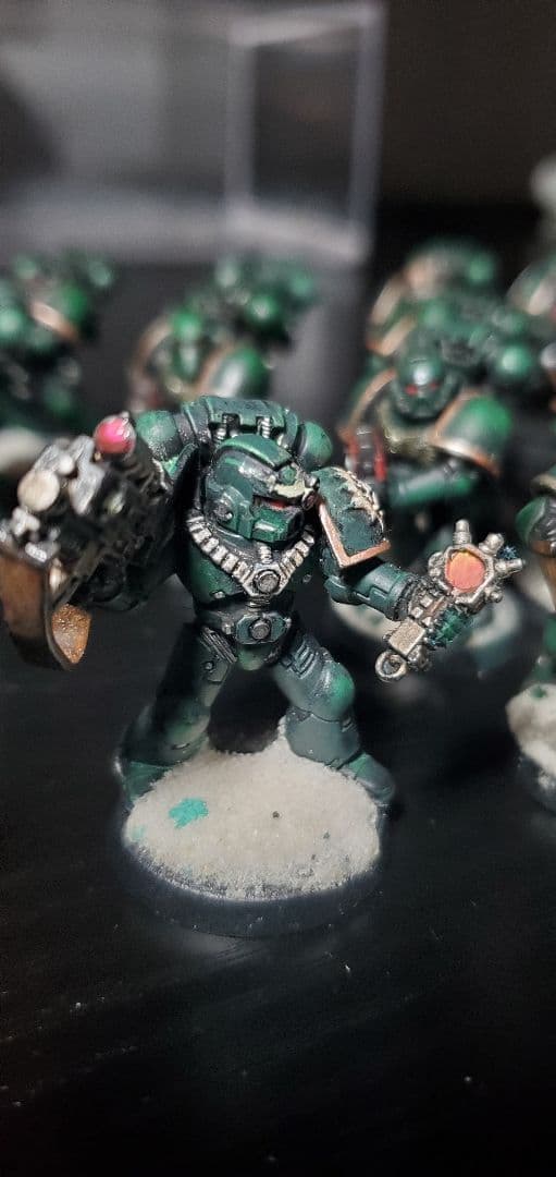 ウォーハンマー40k スペースマリーン戦術部隊。ミニチュア20体