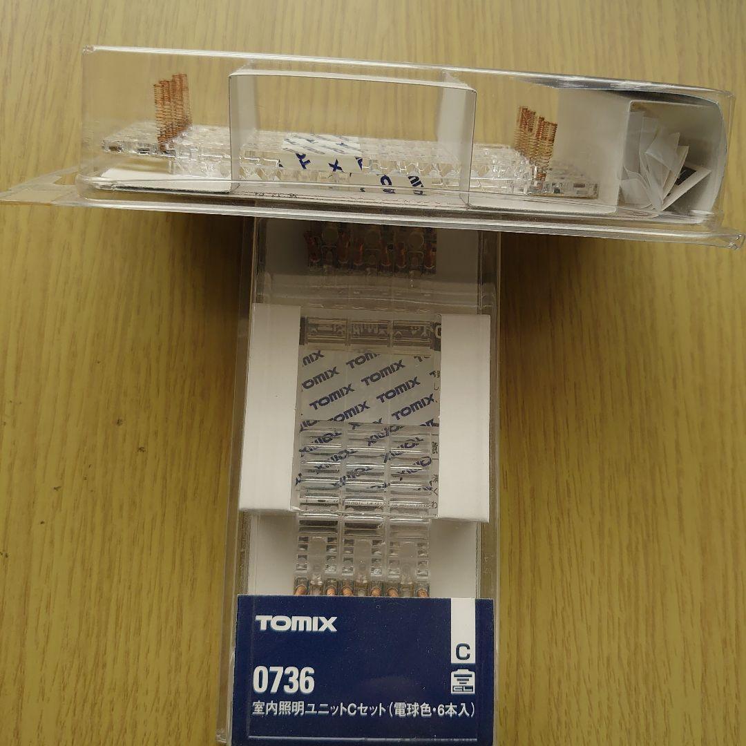 TOMIX 0736 室内照明ユニットCセット（電球色・６本入）2個