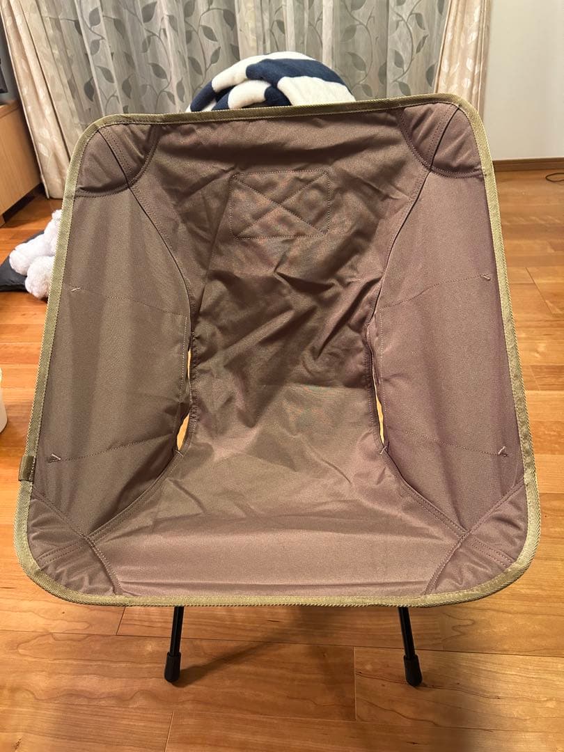 美品　Helinox タクティカルチェア ベージュ ロッキンフット付き