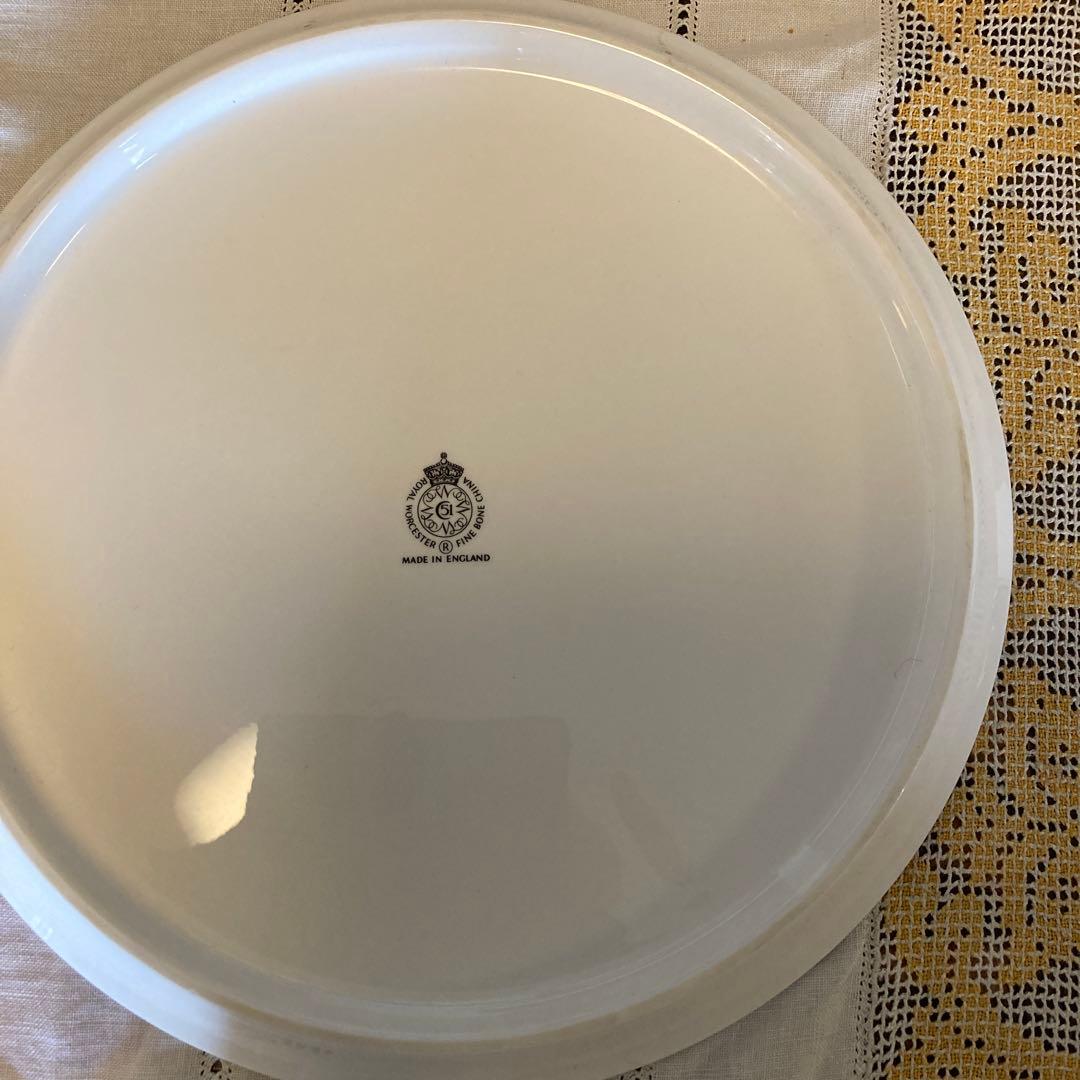 お値下げ　ロイヤルウースターのケーキ皿とサーバーのセット