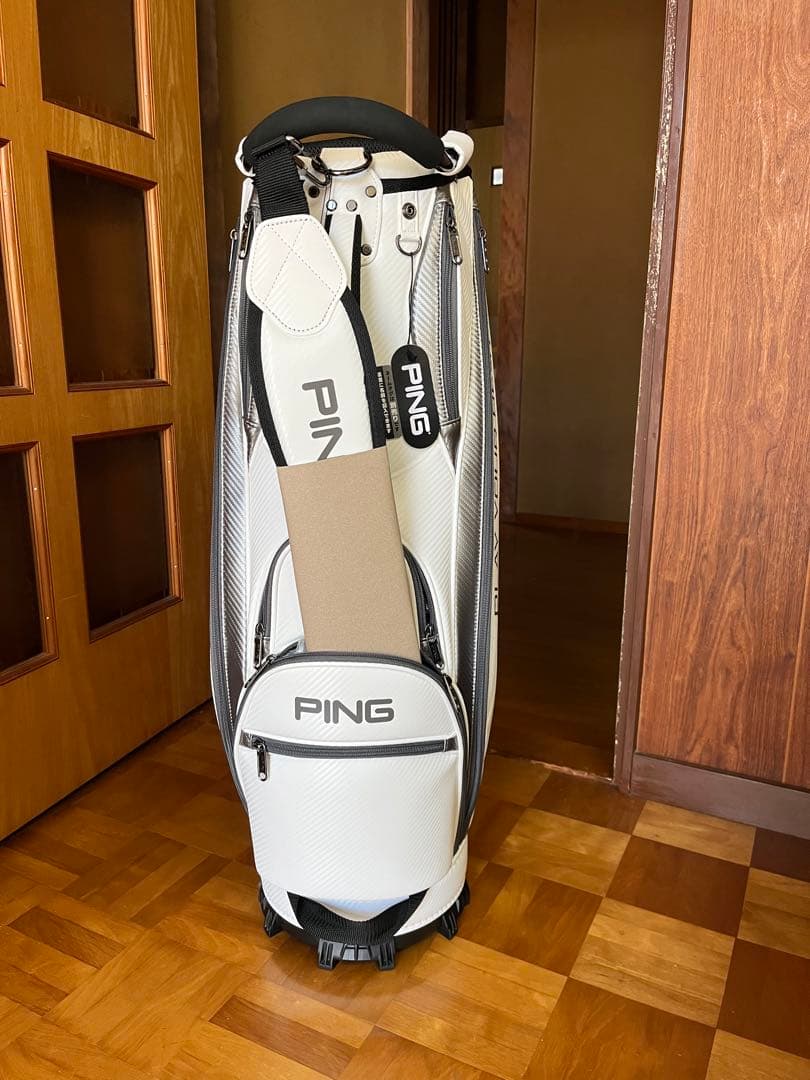 【新品未使用】PING ピン CB-U2502 SOFT PU キャディバッグ