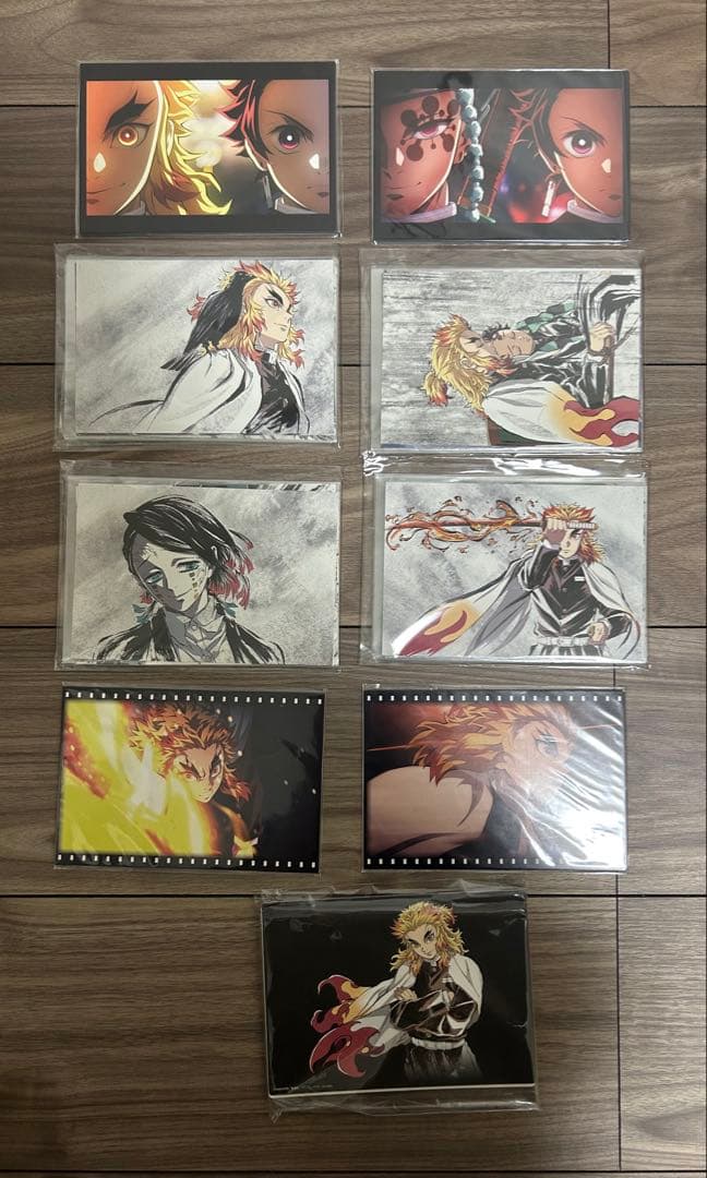 鬼滅の刃 無限列車編 遊郭編 ポストカード 複製原画 セット