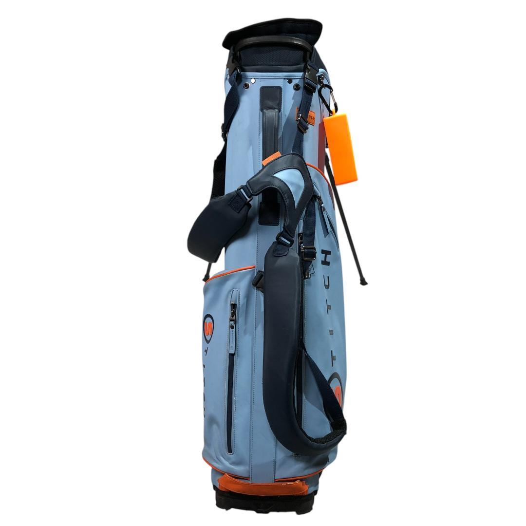 スティッチゴルフ STITCH GOLF キャディバッグ ブルー ゴルフ 刺繍