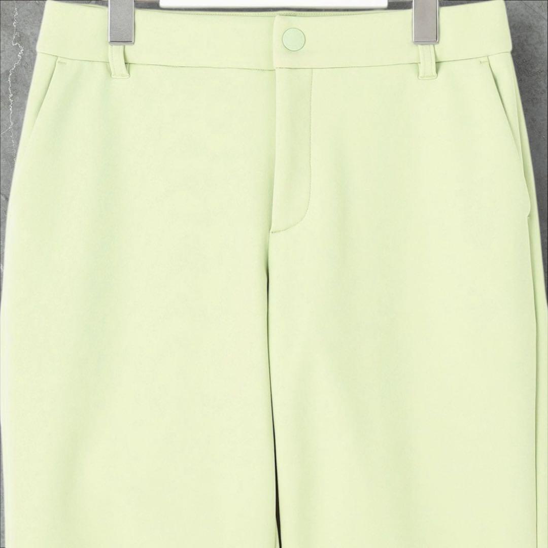 【新品未使用】23区ゴルフ L 冬の暖かボトム ボンディング テーパードパンツ