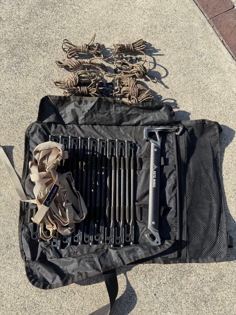 ラーテルワークス　ボーデン　＋　ルーフプロテクター　　＋　リビングシート