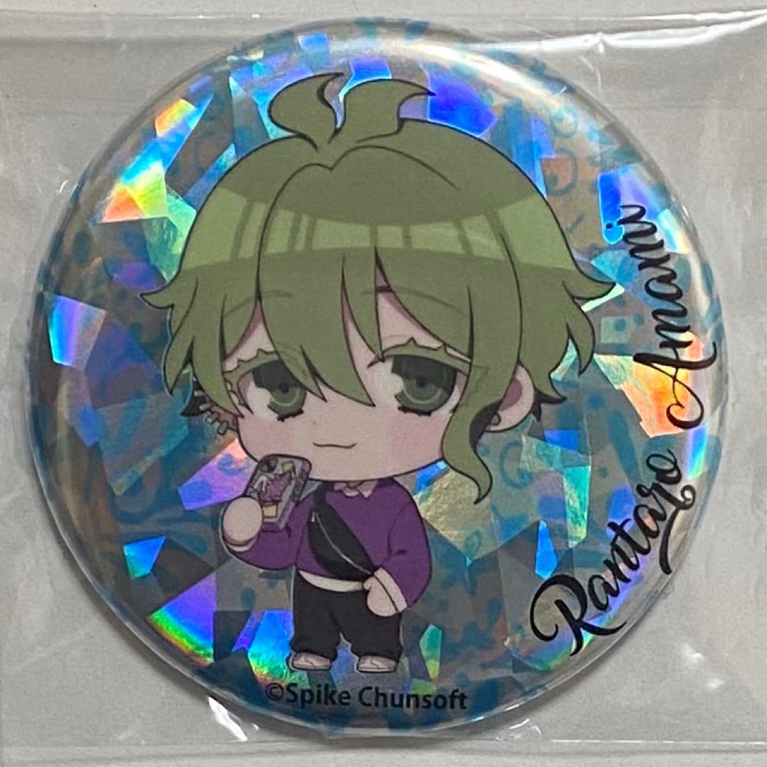 ダンガンロンパ　V3 good spoon カフェ　ホロ　缶バッジ　天海蘭太郎