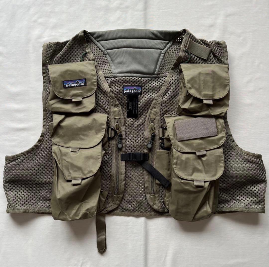 【希少】patagonia フィッシングベスト　メッシュベスト 00s