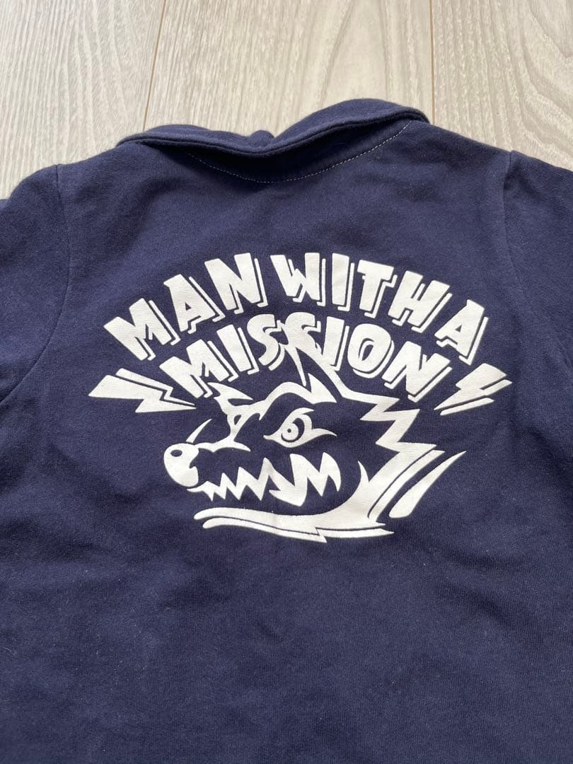 【レア】MAN WITH A MISSION ベビー戦闘服 ロンパース　80