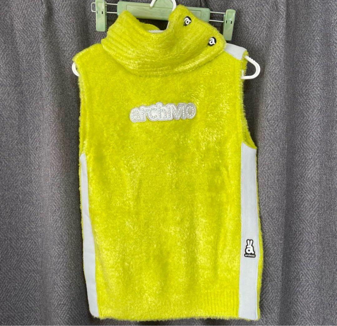 内*み様 【新品　タグ付き】イエローベスト アルチビオ　ネックウォーマーセット