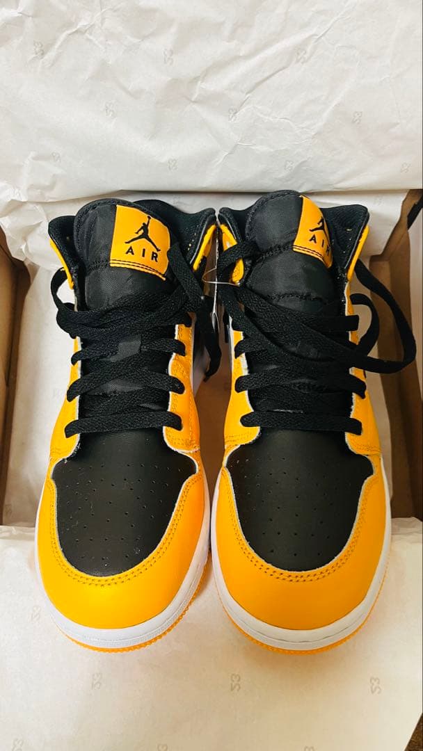 シューズ(女性用) nike airjordan1 mid(gs) taxi