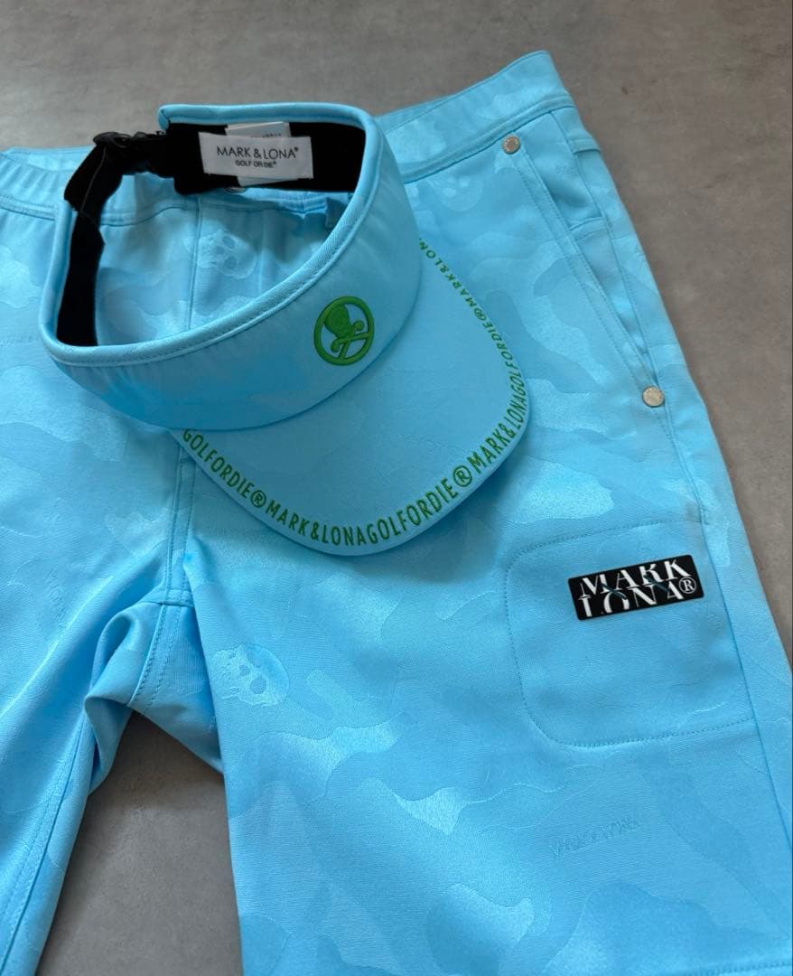 美品 ★ MARK&LONA ショートパンツ バイザー ショーツ マーク&ロナ