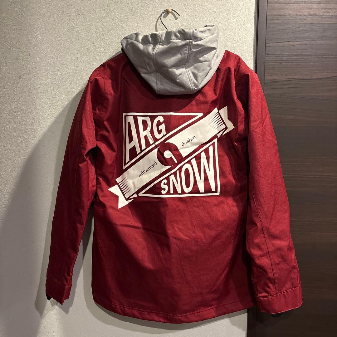 新品　ARG  スノーウェア M 上のみ