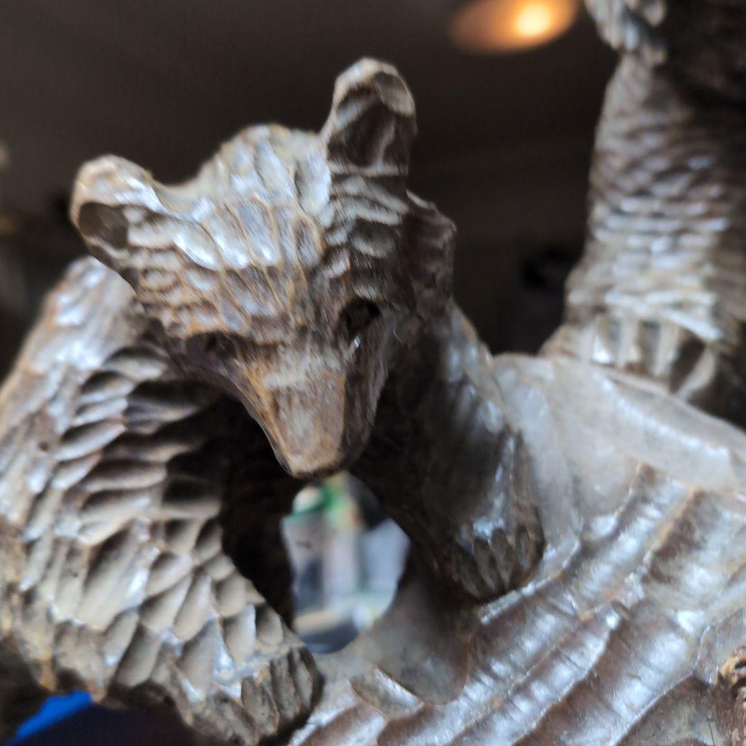 プロの方必見！熊の置き物