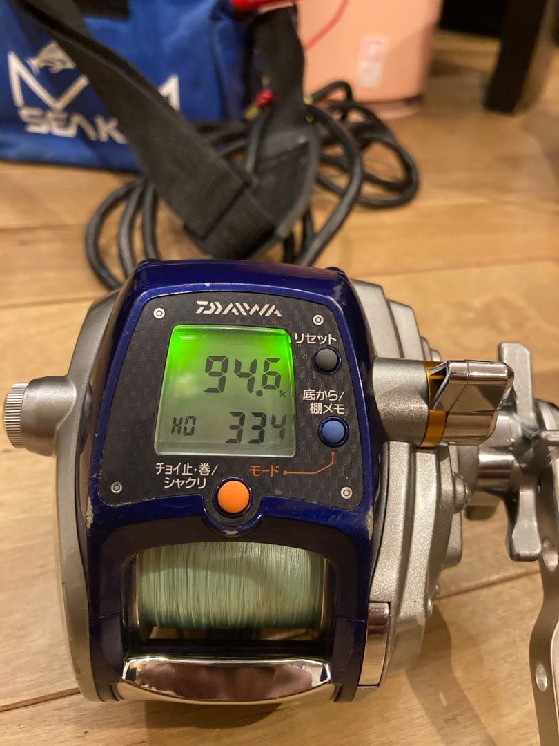 【美品】DAIWA レオブリッツ400 袋　コード付き