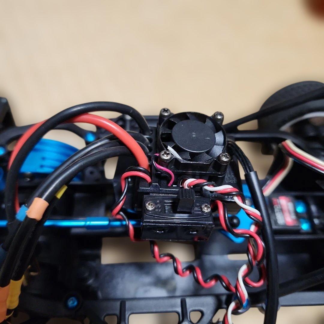 タミヤ　M07 S寸ミニクーパー(ボディはオマケ)　17.5T 04SRメカ付き