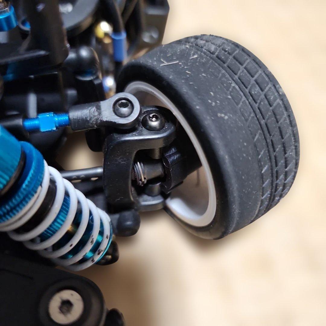 タミヤ　M07 S寸ミニクーパー(ボディはオマケ)　17.5T 04SRメカ付き