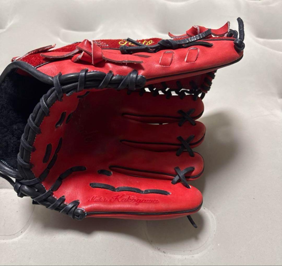 shipado シパド　硬式グローブ レッド
