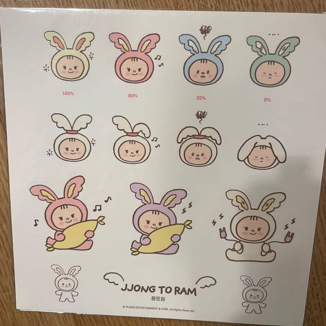 ジョンハン トラム アーティストメイド セット セブチ ハニ