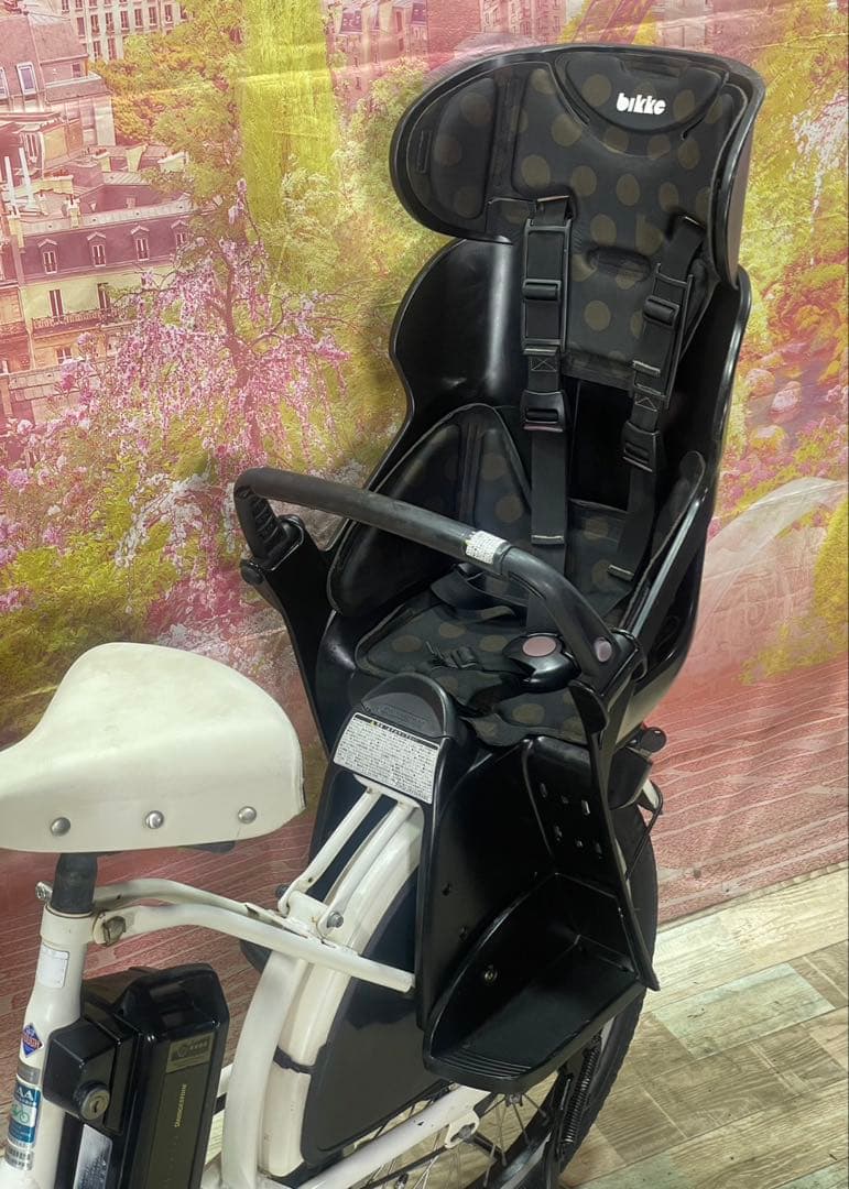 ZK3320 電動自転車 ブリヂストン ビッケ 子供乗せ 20インチ 送料無料