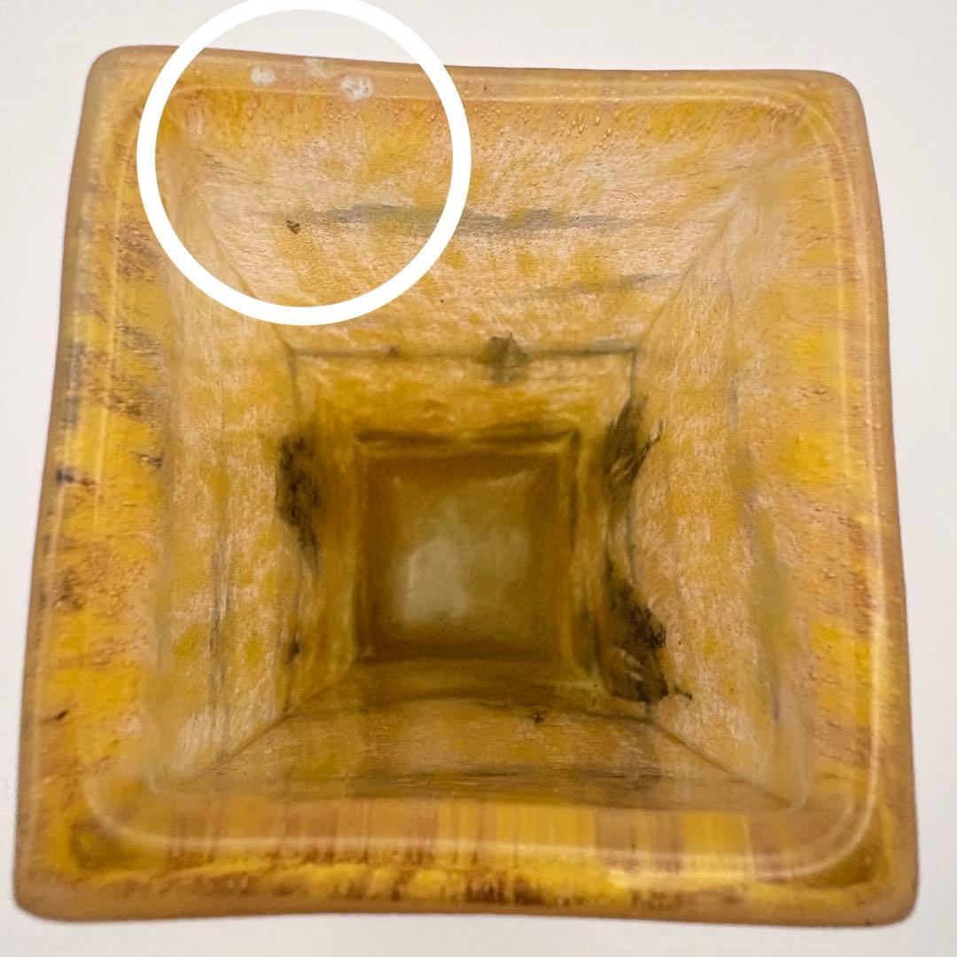 美品 ドームナンシー 帆船文花瓶 フラワーベース ヨット ウランガラス daum