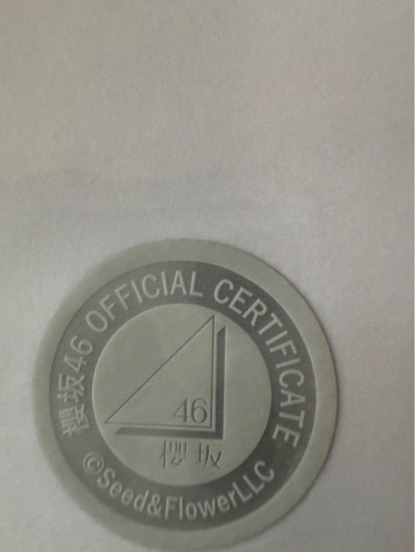 櫻坂46 生写真 山崎天 4th ANNIVERSARY LIVE直筆