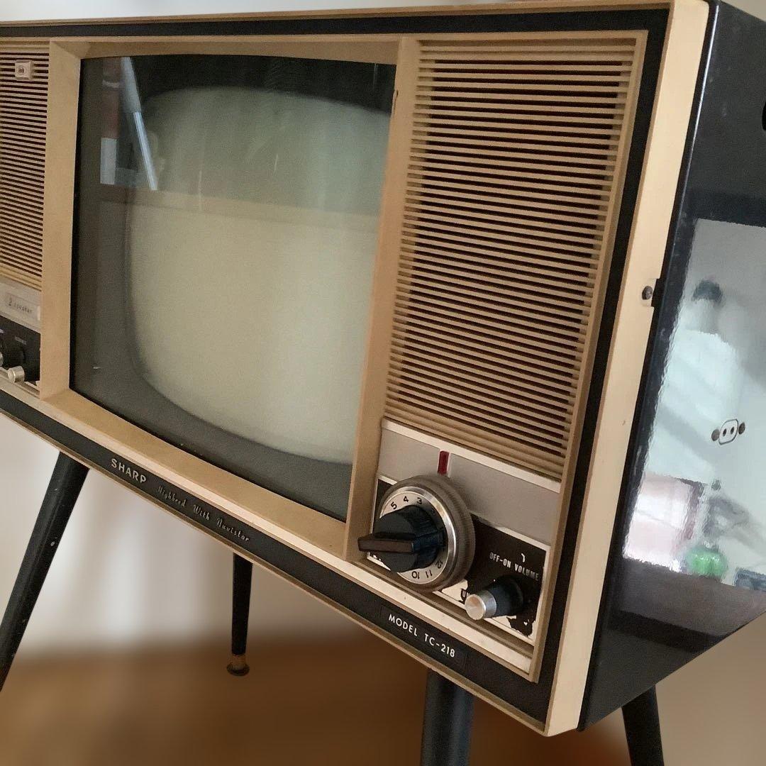 【専用】昭和レトロ　真空管　白黒テレビ
