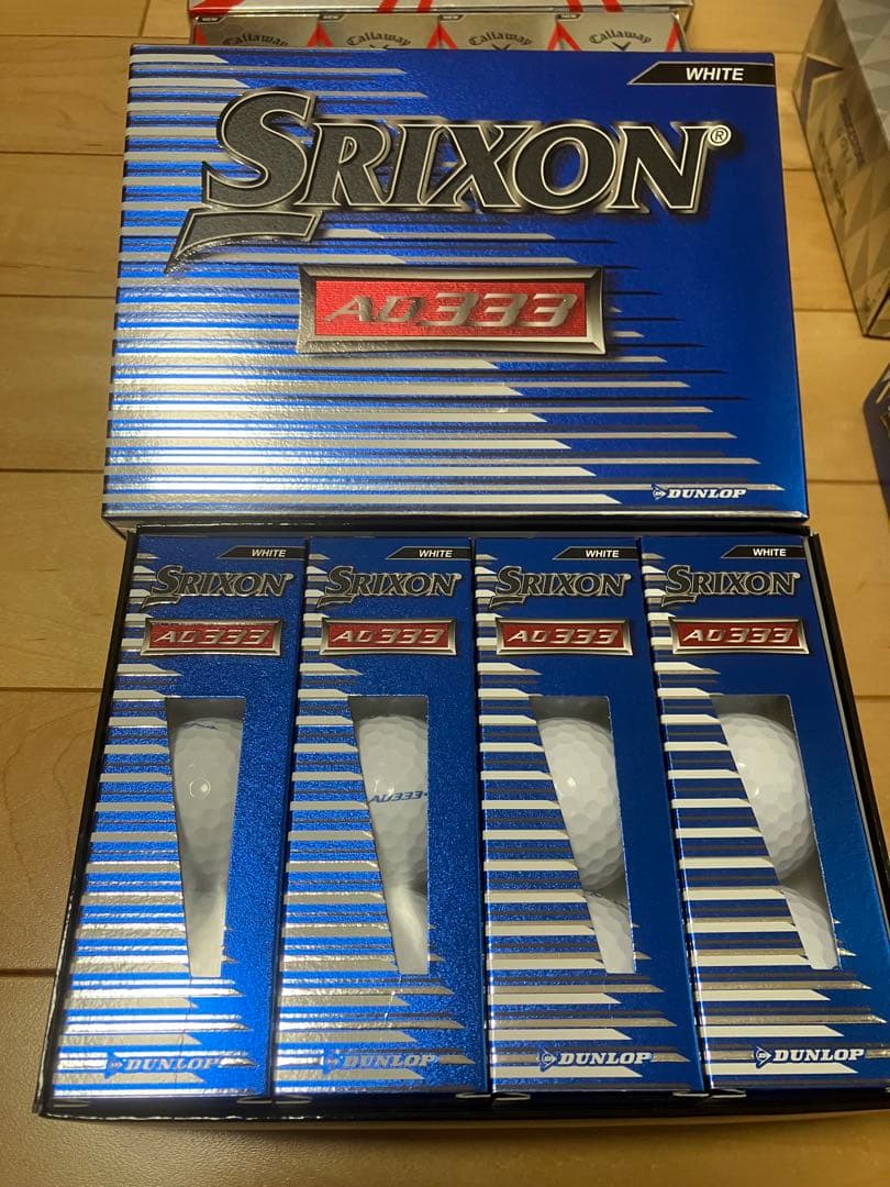 XXIO Callaway Srixon ゴルフボール12球×3セットと3球