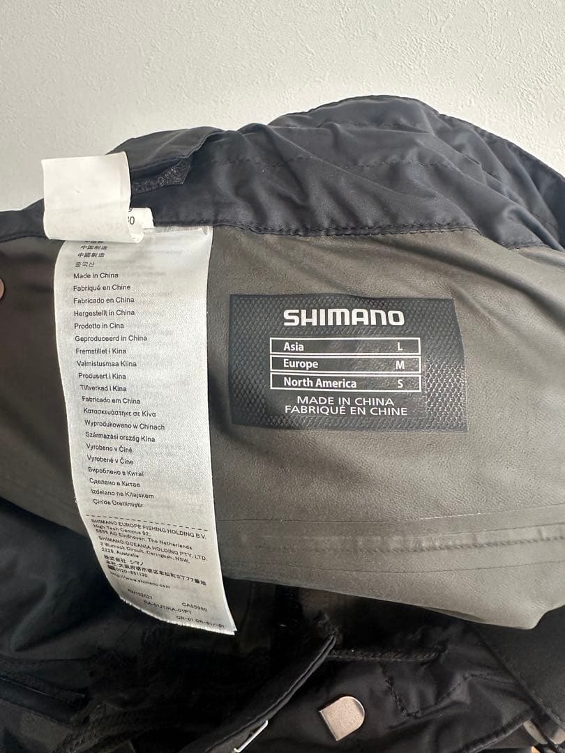シマノ　レインウェア　GORE-TEX