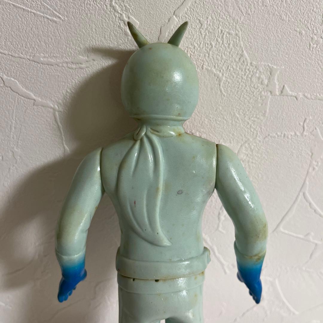 ⚠️激レア・当時物　スタンダード　仮面ライダーエックス　パチ　ソフビ　昭和レトロ