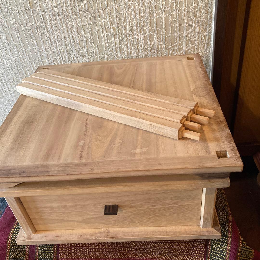 再お値下げ！茶道具　桐　小棚　組み立て式指物