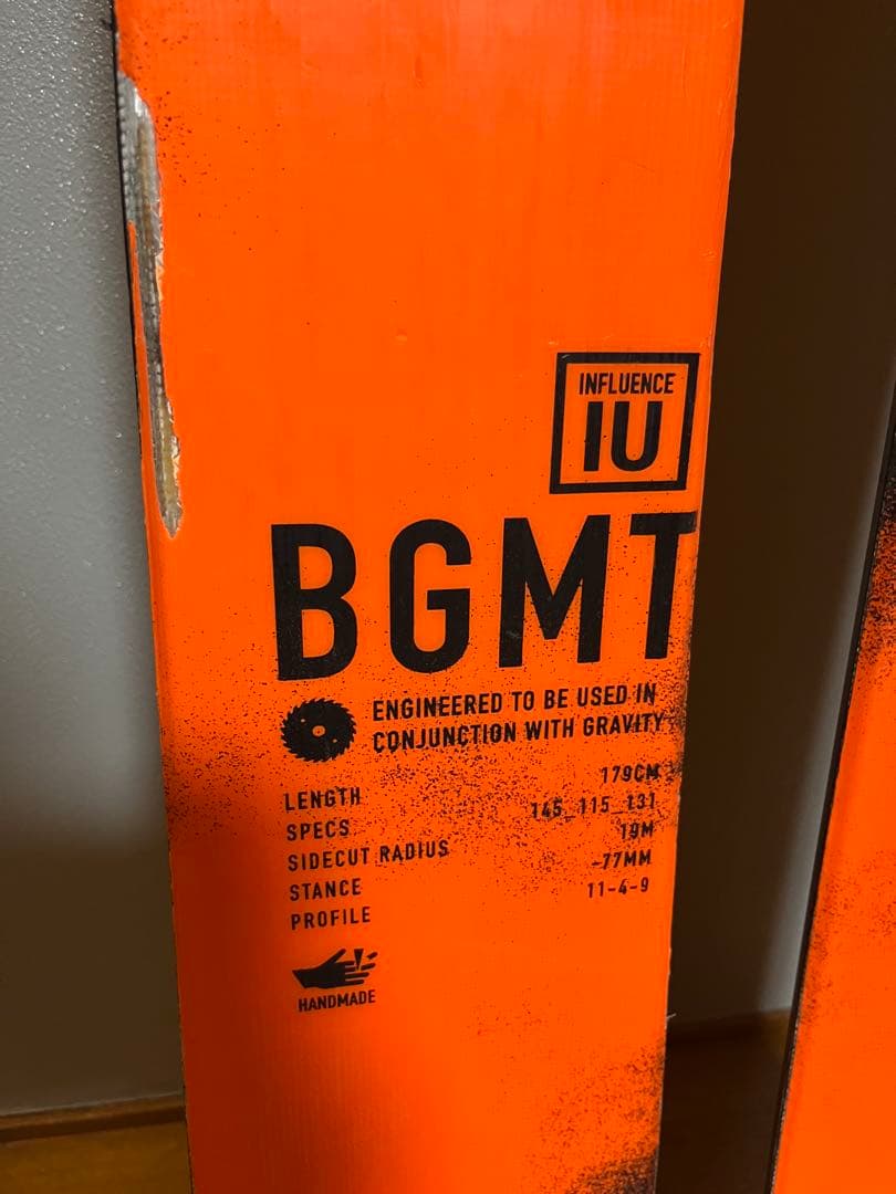 スキー板　LINE BGMT 179cm