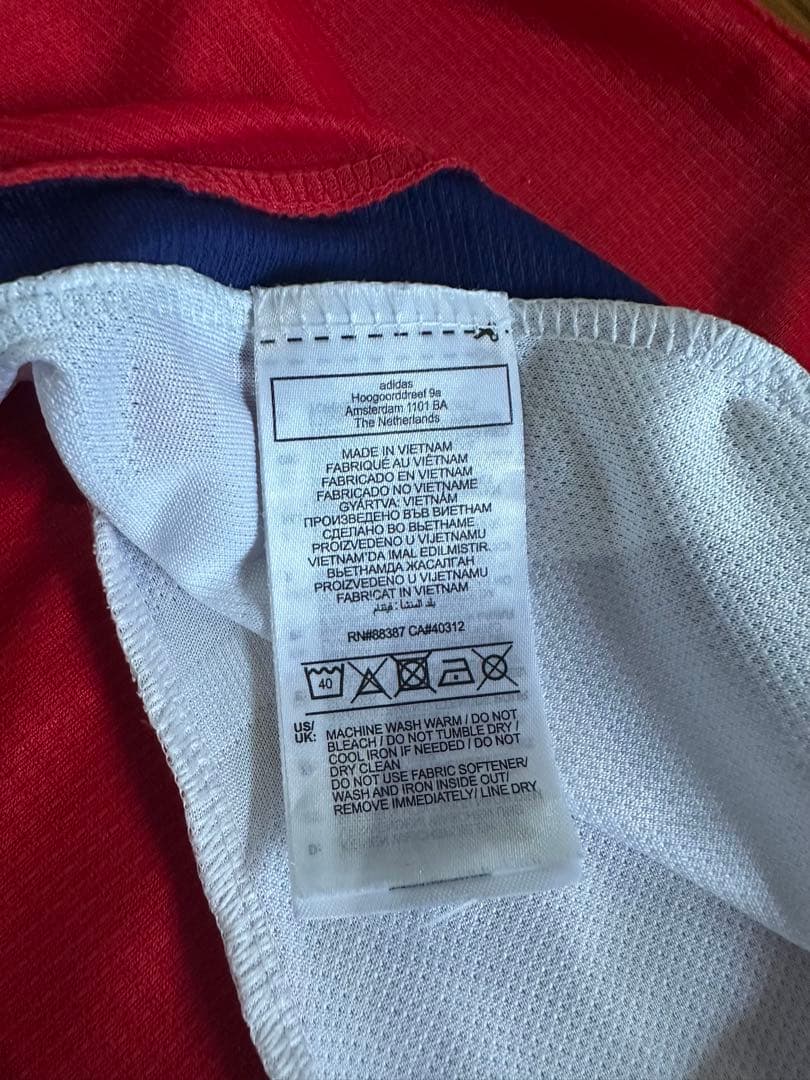 CL仕様アーセナル ベンホワイトオーセンティックユニフォームXL