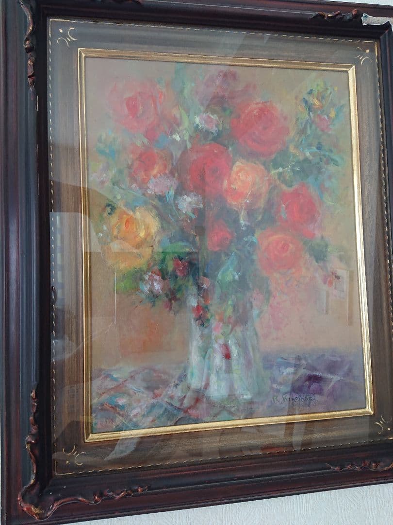 油彩画　（作家：R.Kinoshita）
