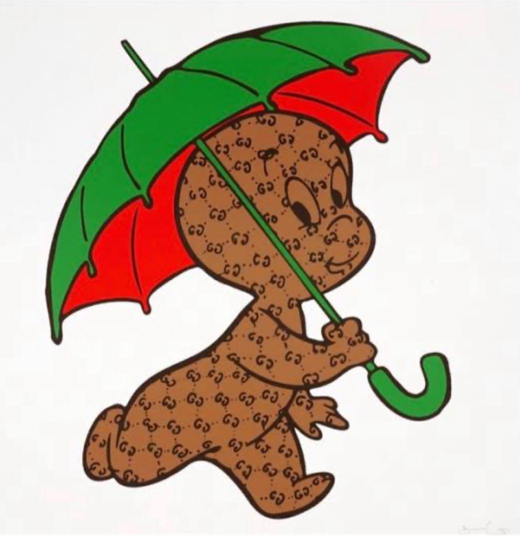 版画 Trevor Andrew It's Rainning Gucci