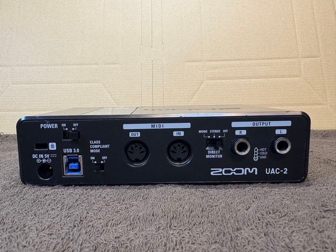 【本日値下げ】ZOOM UAC-2 USB3.0 インターフェイス