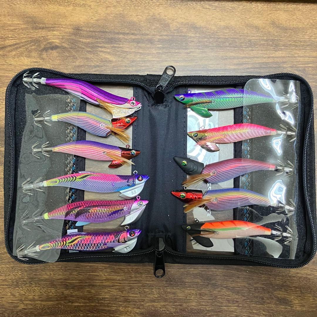 【ダイワエギケース付】ティップランエギ　エメラルダスボート2　ジョイント等計11