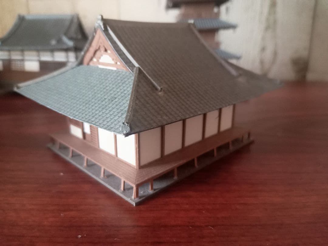 鉄道模型　ジオコレ　五重の塔・神社他