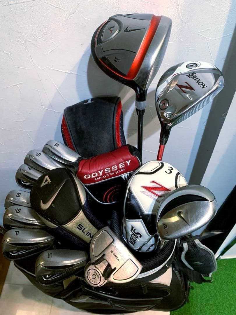 豪華　ナイキ　NIKE ゴルフクラブ フルセット　オデッセイ/2ボール　優しい